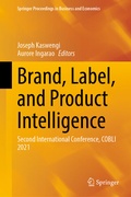 Cover: Brand, Label, and Product Intelligence - Springer
