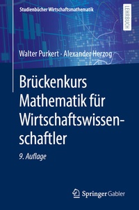 Abbildung von: Brückenkurs Mathematik für Wirtschaftswissenschaftler - Springer Gabler