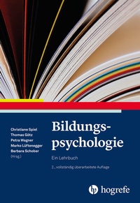 Abbildung von: Bildungspsychologie - Hogrefe