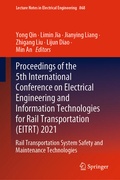 Cover: Proceedings of the 5th International Conference on Electrical Engineering and Information Technologies for Rail Transportation (EITRT) 2021 - Springer
