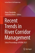 Cover: Recent Trends in River Corridor Management - Springer