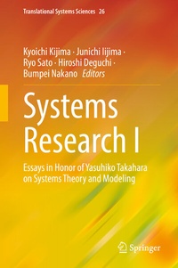 Enlarge image Cover: Systems Research I - Springer