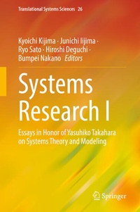 Enlarge image Cover: Systems Research I - Springer