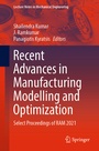 Cover: Recent Advances in Manufacturing Modelling and Optimization - Springer