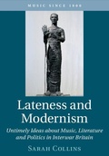 Cover: Lateness and Modernism - Cambridge University Press
