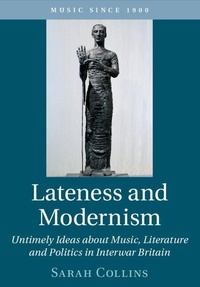 Enlarge image Cover: Lateness and Modernism - Cambridge University Press
