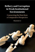 Cover: Bribery and Corruption in Weak Institutional Environments - Cambridge University Press