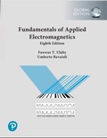 Cover: Fundamentals of Applied Electromagnetics - Pearson Education Limited