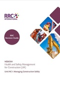 Cover: RRC Revision Guide: NEBOSH Health and Safety Management for Construction (UK) - RRC International