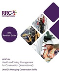 Cover: RRC Revision Guide: NEBOSH Health and Safety Management for Construction (International) - RRC International