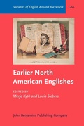 Cover: Earlier North American Englishes - John Benjamins Publishing Company