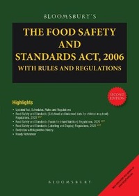 Abbildung von: Bloomsbury's The Food Safety and Standards Act, 2006 with Rules and Regulations - Bloomsbury India