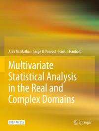 Enlarge image Cover: Multivariate Statistical Analysis in the Real and Complex Domains - Springer