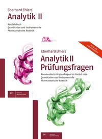Abbildung von: Analytik II - Kurzlehrbuch und Prüfungsfragen - Deutscher Apotheker Verlag