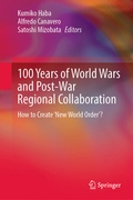 Cover: 100 Years of World Wars and Post-War Regional Collaboration - Springer