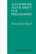 Cover: Zur mimetischen Dimension des B&ouml;sen im Anthropoz&auml;n: &Uuml;berlegungen im Anschluss an Schelling und die Kritische Theorie - frommann-holzboog Verlag AZP