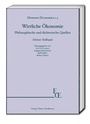 Cover: Wirtliche &Ouml;konomie - Traugott Bautz