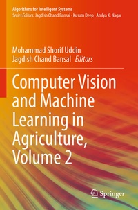 Enlarge image Cover: Computer Vision and Machine Learning in Agriculture, Volume 2 - Springer