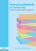 Cover: Managing Dyslexia at University - Routledge