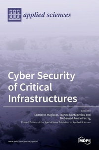 Enlarge image Cover: Cyber Security of Critical Infrastructures - MDPI AG