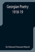Cover: Georgian Poetry 1918-19 - ALPHA EDITION