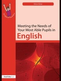 Cover: Meeting the Needs of Your Most Able Pupils: English - David Fulton Publishers Ltd