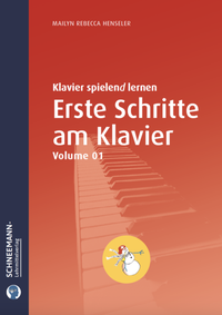 Abbildung von: Erste Schritte am Klavier 1 | Das SCHNEEMANN®-Klavierlernsystem - Schneemann-Klavierlernsystem und -Lehrmittelverlag