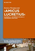 Cover: >Amicus Lucretius< - De Gruyter