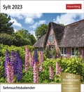 Cover: Sylt Sehnsuchtskalender 2023. Kleiner Kalender mit 53 Postkarten voll traumhafter Urlaubs-Fotos. Sylt f&uuml;r den Schreibtisch in einem Wochenkalender. - Harenberg
