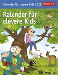 Cover: Kalender f&uuml;r clevere Kids Tagesabrei&szlig;kalender 2023. T&auml;glich neues Wissen f&uuml;r Kinder ab 8. Abrei&szlig;kalender f&uuml;r jeden Tag, mit spannenden Fragen und kinderleichten Erkl&auml;rungen. - Harenberg