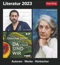 Cover: Literatur Tagesabrei&szlig;kalender 2023. Tischkalender f&uuml;r jeden Tag mit den Gr&ouml;&szlig;en der Literatur. Tageskalender 2023 zum Abrei&szlig;en mit Literatur-Quiz f&uuml;r Bibliophile - Harenberg