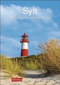 Cover: Sylt Wochenplaner 2023. Fotokalender mit Platz f&uuml;r Organisatorisches. Termin-Kalender zum Aufh&auml;ngen mit tollen Inselmotiven, Zitaten und Wochenkalendarium. - Harenberg