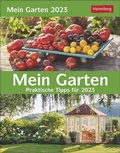 Cover: Mein Garten Tagesabrei&szlig;kalender 2023. Tischkalender f&uuml;r jeden Tag. Tageskalender mit praktischen Gartengestaltungs-Tipps. Garten-Kalender 2023 zum Abrei&szlig;en. - Harenberg