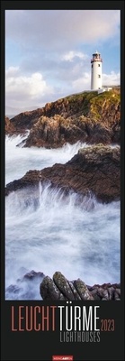 Bild vergrößern Bild: Leuchttürme Kalender 2023. Langer Bild-Kalender mit 12 spektakulären Fotos. Wandkalender XXL 2023. Vertikaler Kalender mit atemberaubende Landschaftsfotografien. 34x98 cm. - Weingarten