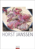 Cover: Horst Janssen Kalender 2023. Werke des deutschen Grafikers und Zeichners in einem gro&szlig;en Wandkalender. Hochwertiger Kunstkalender Gro&szlig;format 49x68 cm. - Weingarten