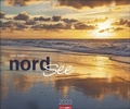 Cover: Nordsee Kalender 2023. Atemberaubende Fotos von Uwe Steffens in einem gro&szlig;en Wandkalender. Deutsche Nordseelandschaften in einem Kalender im Gro&szlig;format. - Weingarten