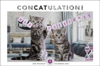 Bild vergrößern Bild: Whiskas Katzenkalender 2023. Foto-Wandkalender mit süßen Katzen und lustigen Geschichten. Wandkalender 2023 in schönem Design. Bildkalender 2023 Querformat 45x30 cm. - Heye