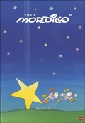 Cover: Mordillo Edition Posterkalender 2023. Liebevoll illustrierter Wandkalender mit 12 Cartoons der charmanten Knollennasenm&auml;nnchen. Gro&szlig;er Poster-Kalender 2023 - Heye