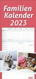 Bild: Katzen Familienplaner 2023. Ein praktischer Kalender mit 5 Spalten f&uuml;r Pl&auml;ne, Termine und Notizen der ganzen Familie. Niedliche Katzenfotos in einem n&uuml;tzlichen Familienkalender. - Heye