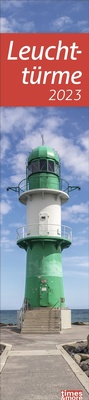 Bild: Leuchttürme Langplaner 2023. Praktischer Kalender für Büro und Zuhause, mit hübschen Leuchtturm-Fotos und viel Platz für Termine. Wandkalender 2023 zum Eintragen. - Heye