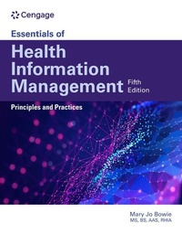 Enlarge image Cover: Essentials of Health Information Management: Principles and Practices - Delmar Cengage Learning