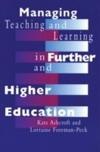Enlarge image Cover: Managing Teaching and Learning in Further and Higher Education - Routledge