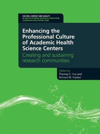Abbildung von: Enhancing the Professional Culture of Academic Health Science Centers - CRC Press
