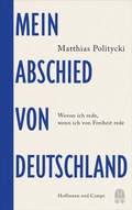 Cover: Mein Abschied von Deutschland - Hoffmann & Campe