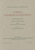 Cover: Corpus Vasorum Antiquorum Deutschland Bd. 108: Leipzig Band 4 - Bayerische Akademie der Wissenschaften