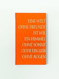 Abbildung von: Über die Freundschaft - Glaukos Verlag