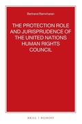 Cover: The Protection Role and Jurisprudence of the United Nations Human Rights Council - Martinus Nijhoff