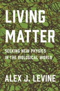 Cover: Living Matter - Princeton University Press