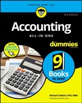Cover: Accounting All-in-One For Dummies (+ Videos and Quizzes Online) - Wiley