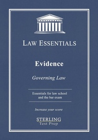 Enlarge image Cover: Evidence, Law Essentials - Sterling Education